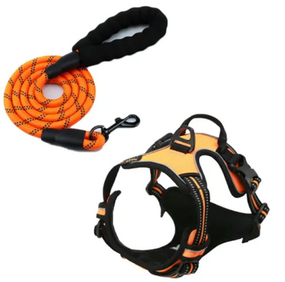 FlexiWalk Pro™ Arnés Antitirones para Perro + Correa GRATIS