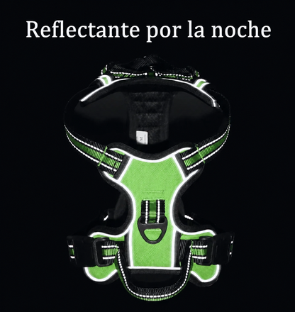 FlexiWalk Pro™ – Arnés Acolchado Antitirones para Perro