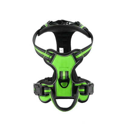 FlexiWalk Pro™ – Arnés Acolchado Antitirones para Perro