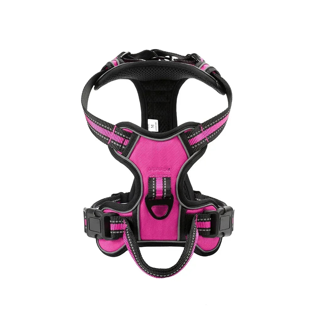 FlexiWalk Pro™ – Arnés Acolchado Antitirones para Perro